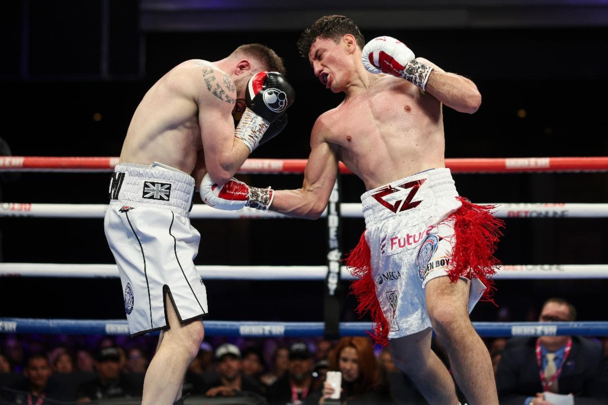 William Zepeda Delivers Brutal Body Attack, Halts Maxi Hughes After Four Rounds In WBA/IBF Title Eliminator