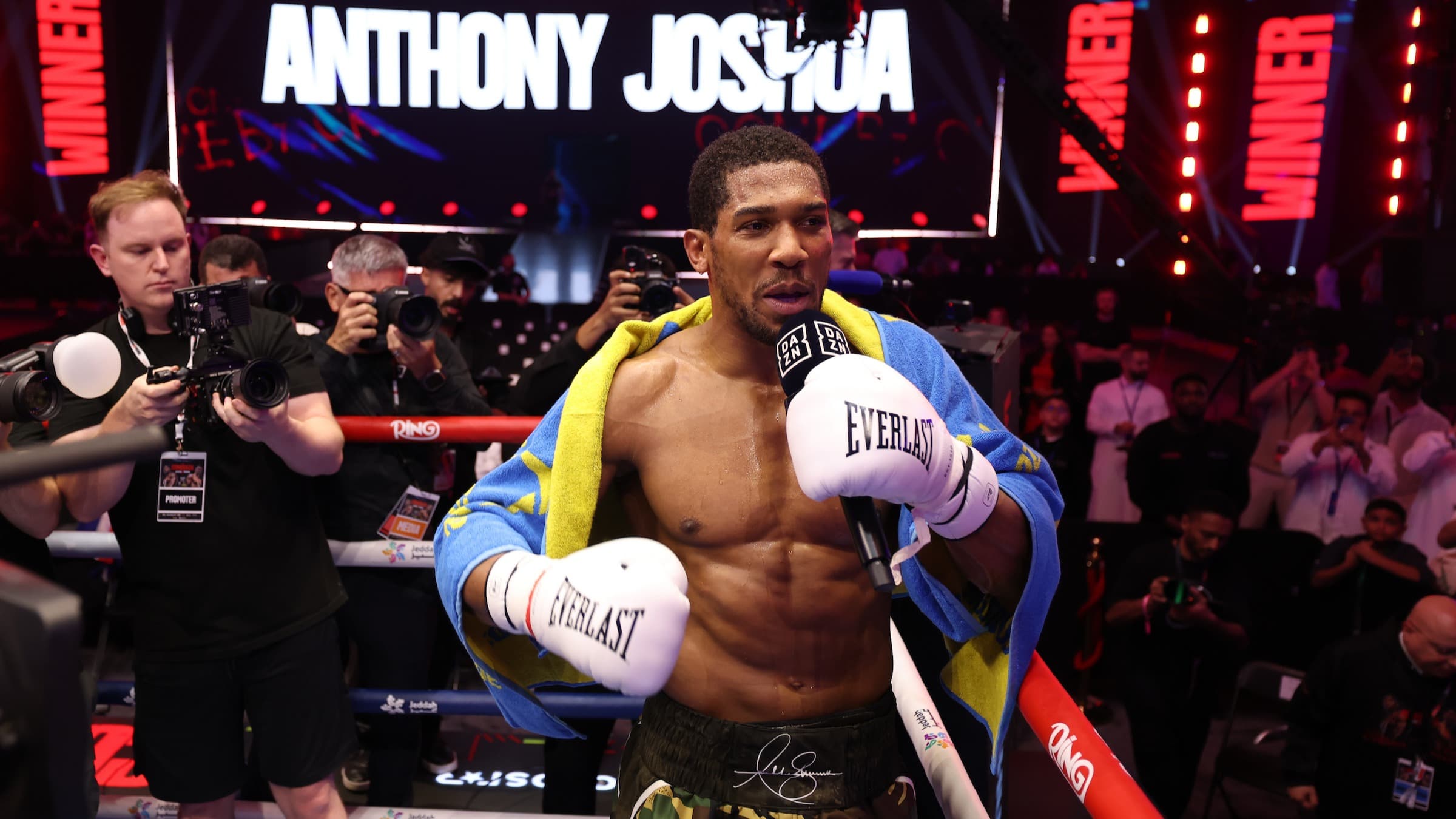 Joshua's punch resistance 'lower than it's ever been'