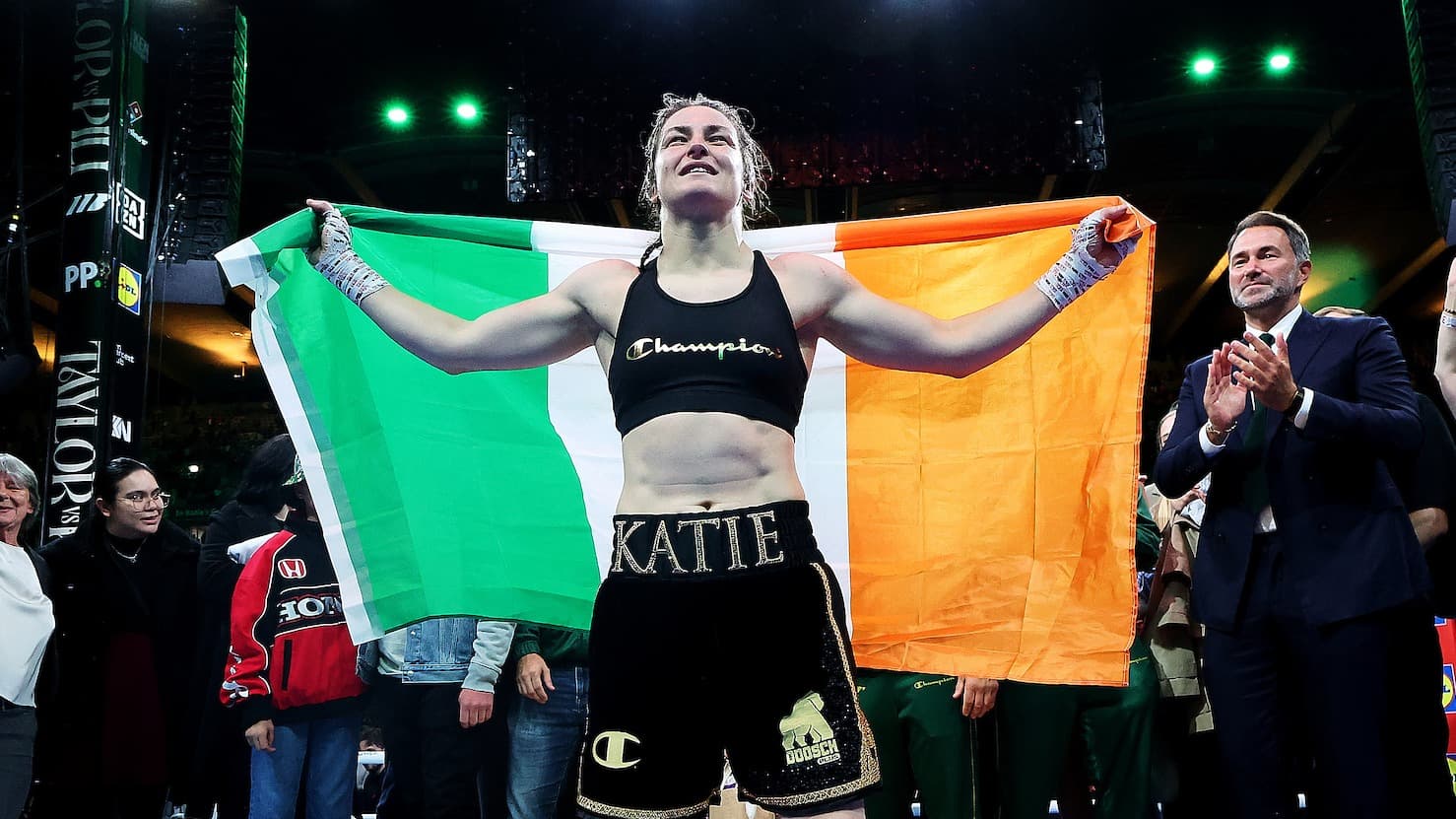 'Greatest moment of my career': Hearn on Katie Taylor's final farewell