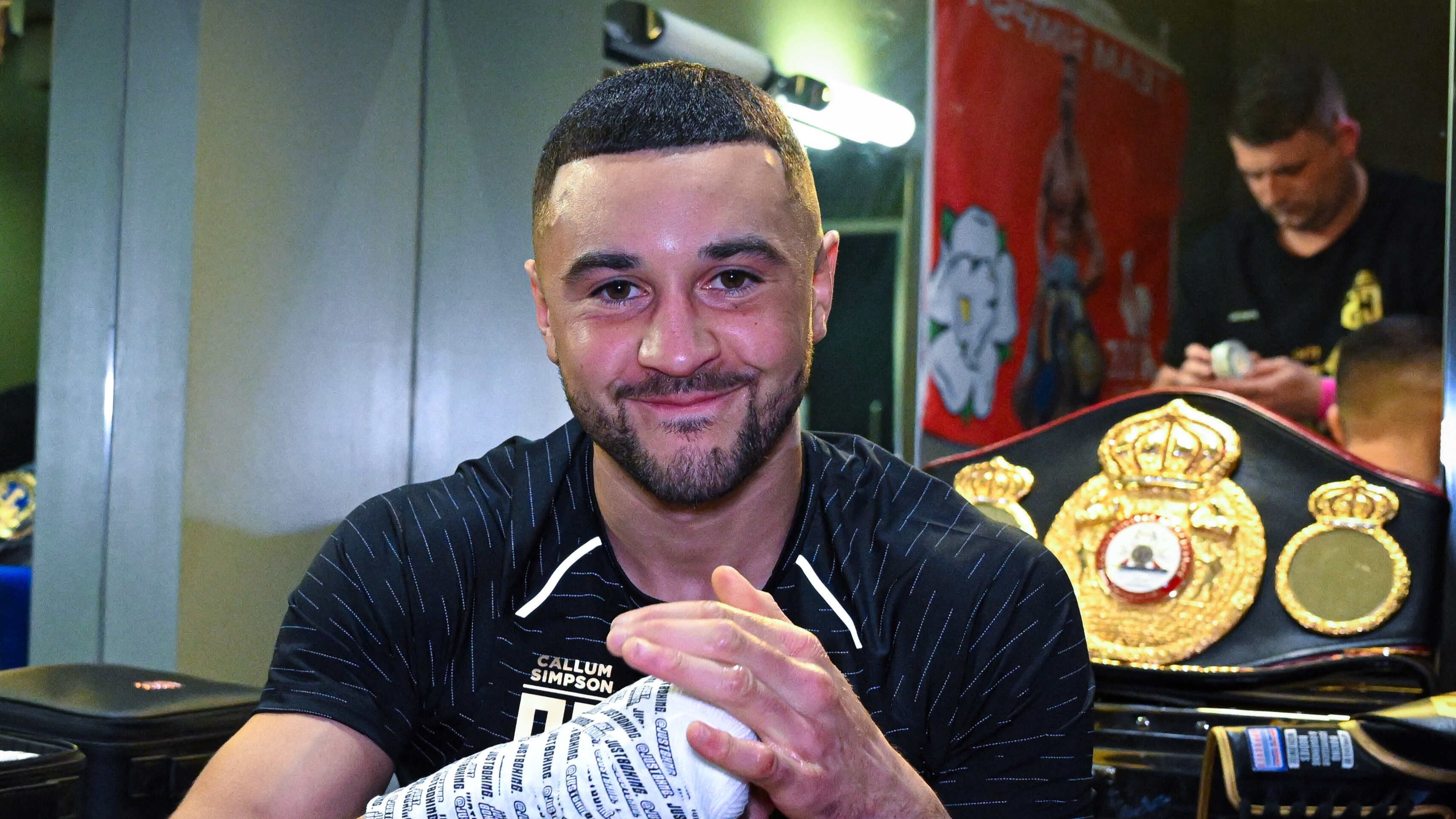 Callum Simpson can't wait to prove believers right