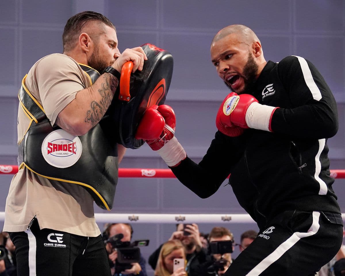 Photos: Chris Eubank Jr, Conor Benn - Show Off Moves at Workouts